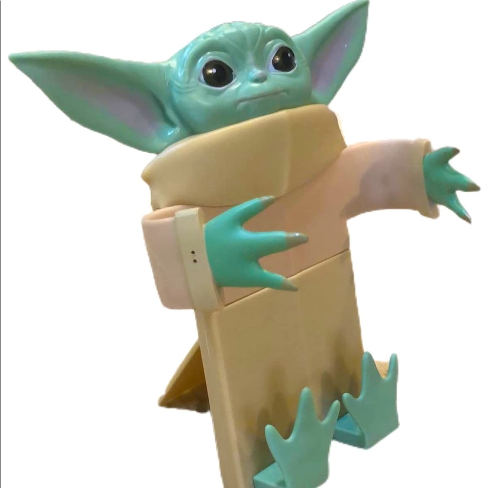 🏰DISNEY🏰BABY YODA MANDALORIAN PHONE STAND🥂NEW